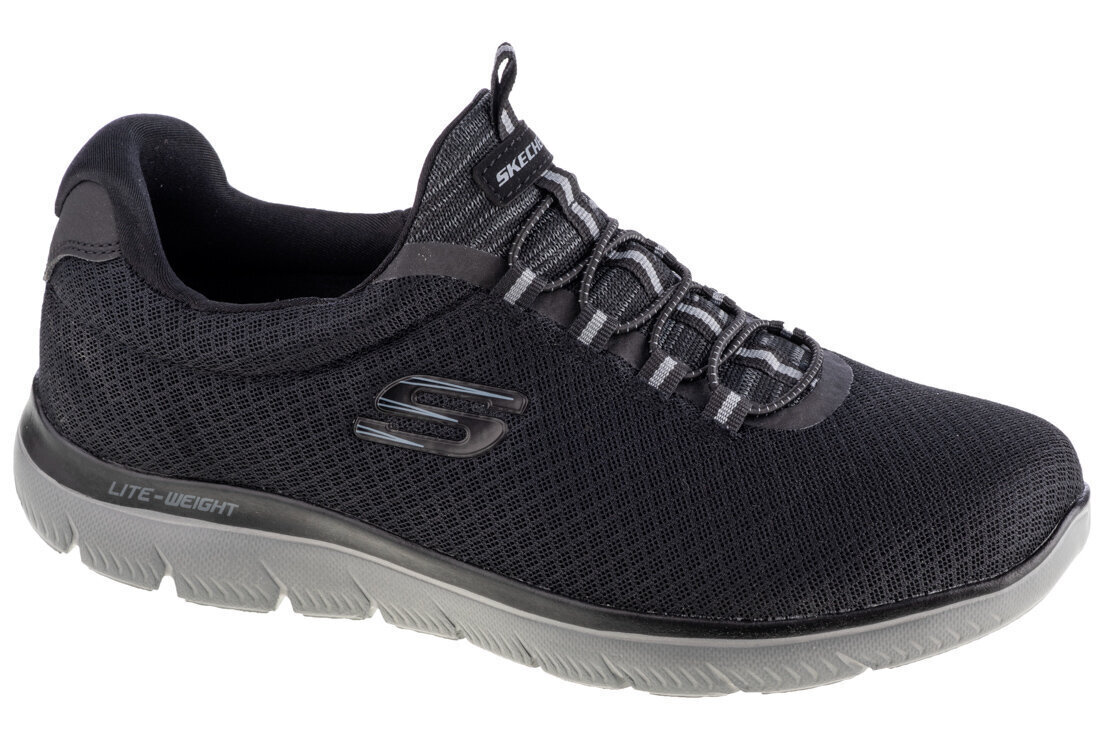 Tossud meestele Skechers Summits M 52811W-BKCC, 65928 hind ja info | Spordi- ja vabaajajalatsid meestele | kaup24.ee