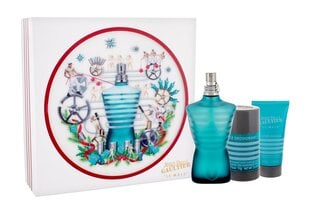 Komplekt meestele Jean Paul Gaultier Le Male: EDT 125 ml + habemeajamise palsam 75 ml + pulkdeodorant 50 ml цена и информация | Мужские духи | kaup24.ee