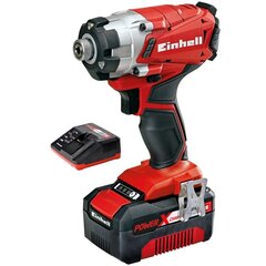 Аккумуляторная ударная отвертка Einhell TE-CI 18 Li KIT цена и информация | Шуруповерты, дрели | kaup24.ee