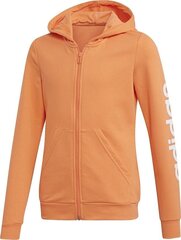 Джемпер для девочек Adidas YG E LIN FZ HD Junior FH6615 (49470) цена и информация | Свитеры, жилетки, пиджаки для девочек | kaup24.ee