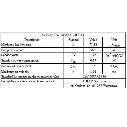 Ventilaator alusega Camry CR 7314 цена и информация | Ventilaatorid | kaup24.ee