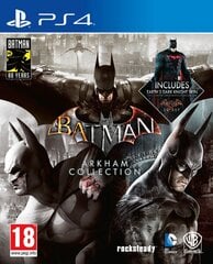 Batman Arkham Collection Triple Pack, Playstation 4 hind ja info | Arvutimängud, konsoolimängud | kaup24.ee