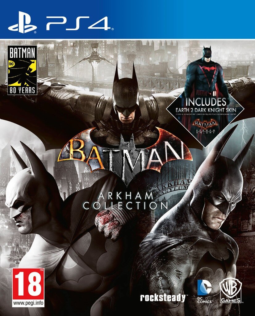 Batman Arkham Collection Triple Pack, Playstation 4 цена и информация | Arvutimängud, konsoolimängud | kaup24.ee