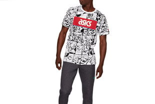 Спортивная футболка Asics TF M Graphic SS 1 Tee M 2191A260-101, 60262 цена и информация | Мужская спортивная одежда | kaup24.ee