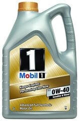 Моторное масло MOBIL 1 New Life SAE 0W-40, 5 л цена и информация | Моторные масла | kaup24.ee