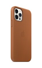 Apple Leather чехол для iPhone 12 Pro Max с Magsafe, Коричневый цена и информация | Чехлы для телефонов | kaup24.ee