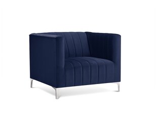 Кресло Kooko Home Tutti, синее/серебристое цена и информация | Кресла в гостиную | kaup24.ee