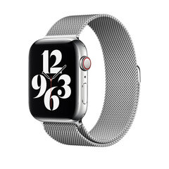 Apple Milanese Loop Silver цена и информация | Аксессуары для смарт-часов и браслетов | kaup24.ee