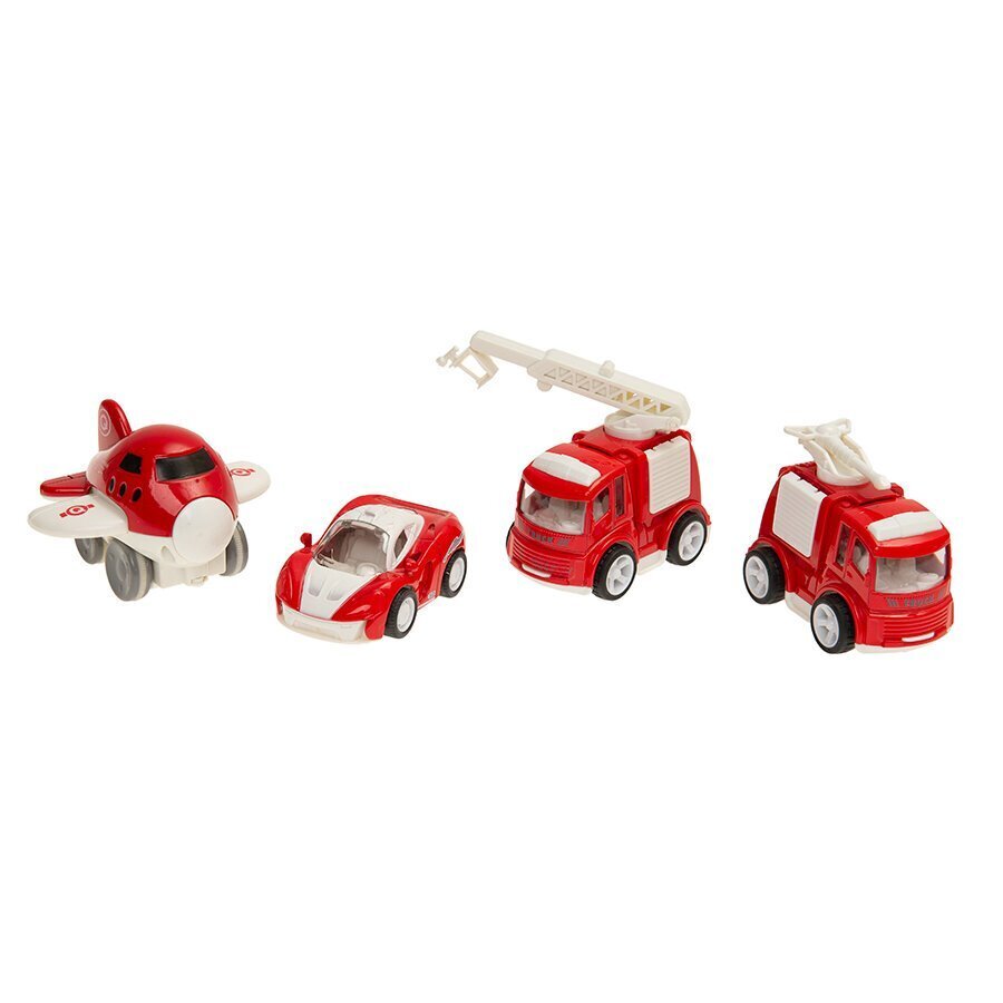 Kolmekorruseline tuletõrjerada tarvikutega Smiki, 6674256 цена и информация | Imikute mänguasjad | kaup24.ee