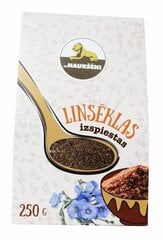 Pressitud linaseemned "Naukšēni", 250 g hind ja info | Pähklid, seemned, kuivatatud puuviljad | kaup24.ee