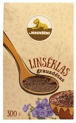 Röstitud linaseemned 0,3 kg hind ja info | Pähklid, seemned, kuivatatud puuviljad | kaup24.ee