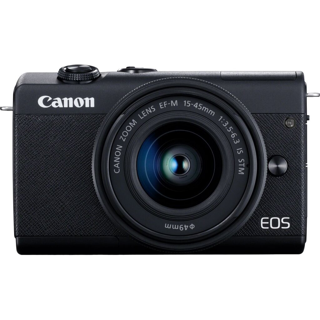 Canon EOS M200 + EF-M 15-45mm IS STM, must цена и информация | Fotoaparaadid | kaup24.ee