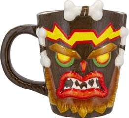 Kruus Crash Bandicoot, Uka Uka Shaped Mug, 300ml hind ja info | Fännitooted mänguritele | kaup24.ee