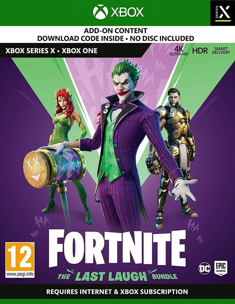 Xbox One / Series X/S mäng Fortnite The Last Laugh Bundle hind ja info | Arvutimängud, konsoolimängud | kaup24.ee