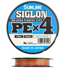 Плетёный рыболовный шнур SUNLINE Siglon PE×4, различной расцветки цена и информация | Лески | kaup24.ee