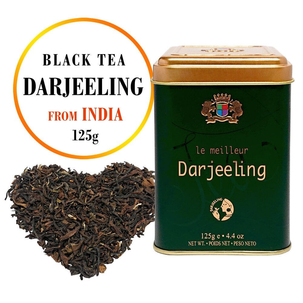 DARJEELING Black Tea - Prestige India must lahtiste lehtede tee, 125 g hind ja info | Tee | kaup24.ee