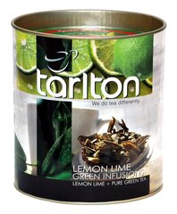 Tarlton Lemon Lime Green tea, Sidruni- ja Laim Tseilon Roheline suureleheline tee, 100g цена и информация | Чай | kaup24.ee
