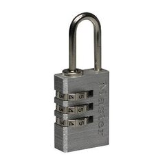 Tabalukk harjatud metall 7630 koodiga, Master Lock hind ja info | Lukud | kaup24.ee