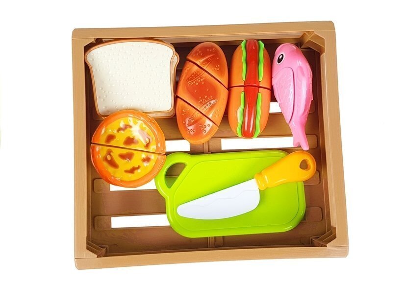 Mängu toiduained kleepsudega karbis hind ja info | Tüdrukute mänguasjad | kaup24.ee