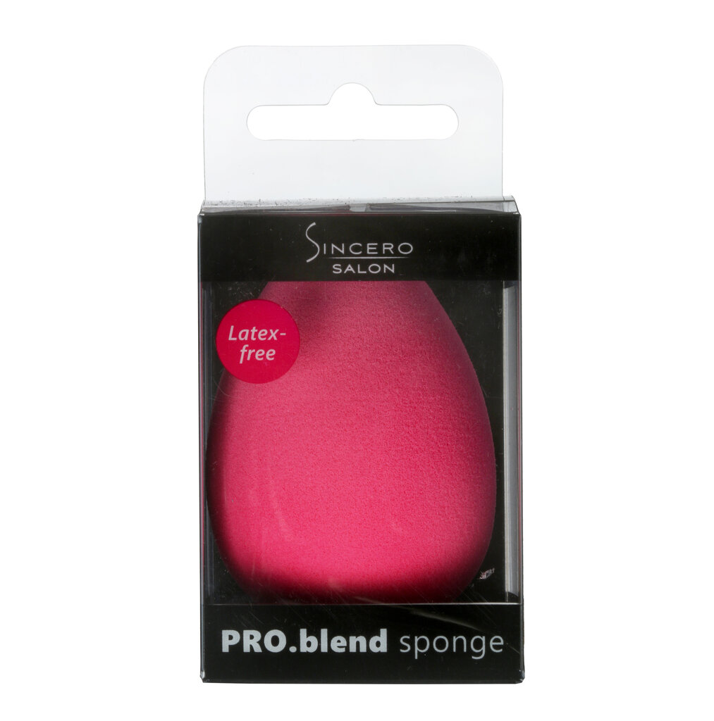 Meigikäsn "Sincero Salon" Pro blend, pink 1 tk. цена и информация | Meigipintslid, -käsnad | kaup24.ee