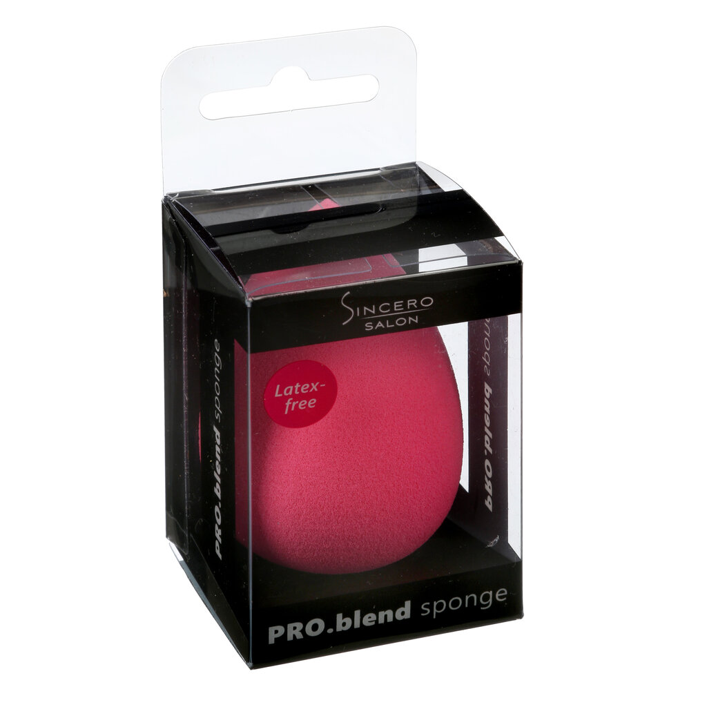 Meigikäsn "Sincero Salon" Pro blend, pink 1 tk. hind ja info | Meigipintslid, -käsnad | kaup24.ee