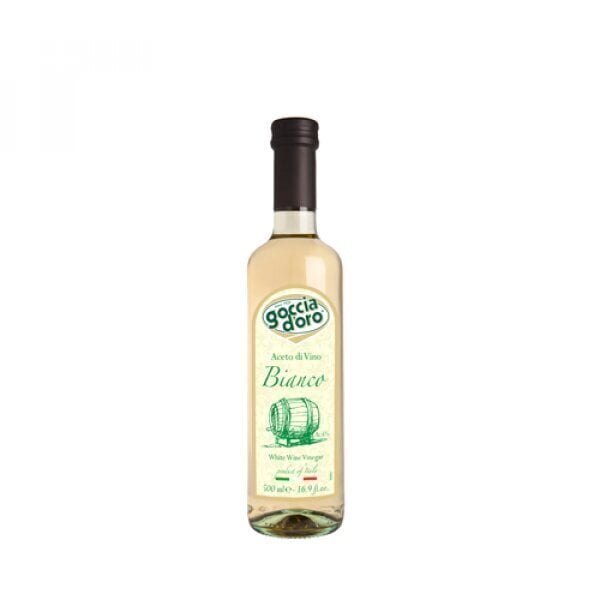 Valge veiniäädikas 6% Goccia D'oro, 500 ml hind ja info | Õli, äädikas | kaup24.ee