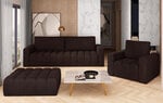 Комплект мягкой мебели NORE Lazaro 02, темно-коричневый