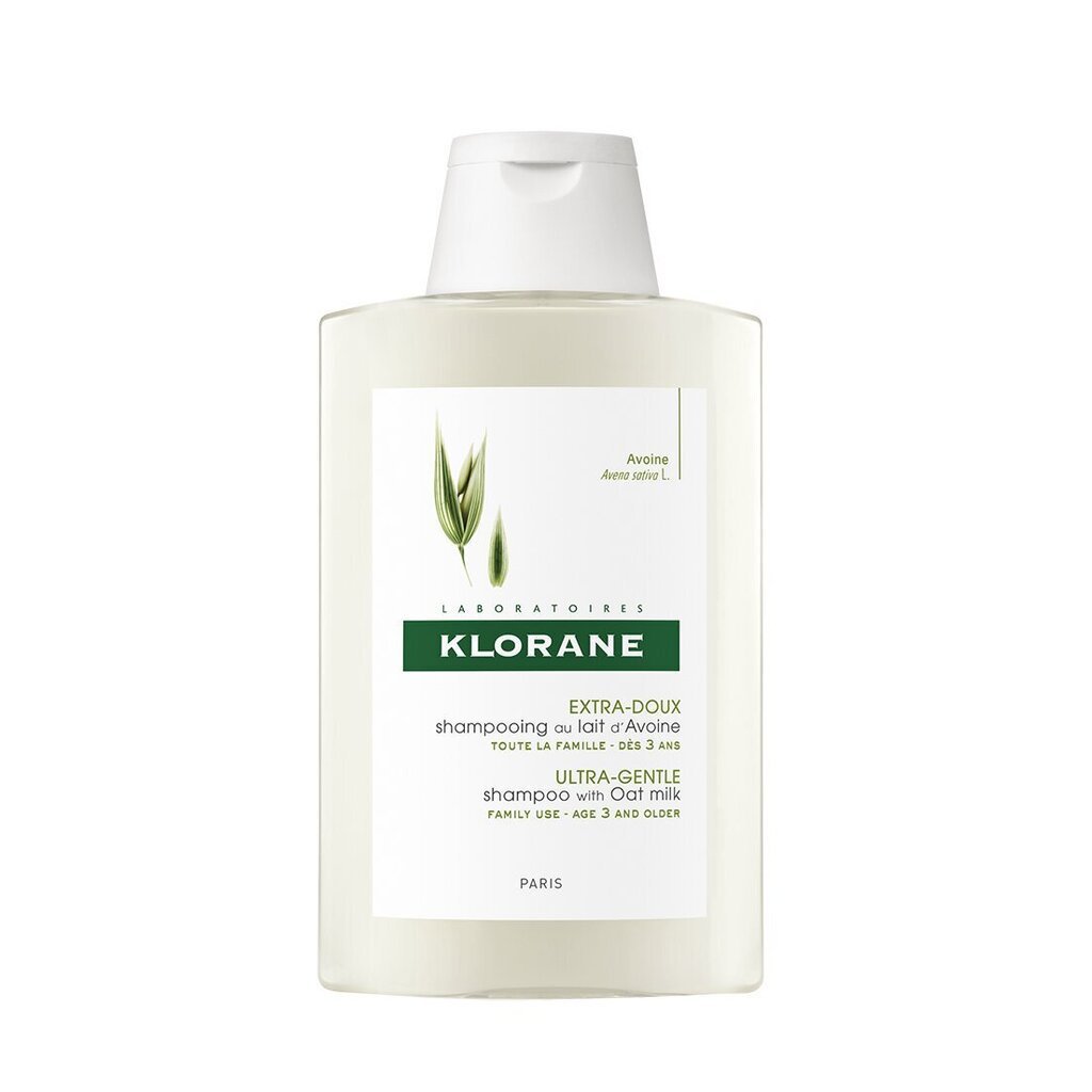 Kuivšampoon kaerapiimaga Klorane, 200 ml hind ja info | Šampoonid | kaup24.ee