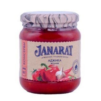 Adžika vürtsikas Janarat, 260 g hind ja info | Kastmed | kaup24.ee