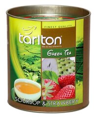 Tarlton Soursop & Strawberry Green tea, Graviola ja Maasika Tseilon Roheline suureleheline tee, 100g цена и информация | Чай | kaup24.ee