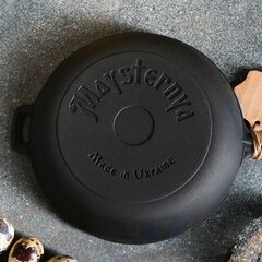 Malmpann klaaskaanega 24x4cm, sobib Kamado, T2013C3 hind ja info | Maysternya Kodutarbed | kaup24.ee