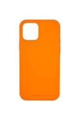 Silikoonist ümbris iPhone 12 Mini, oranž- Papaya hind ja info | Telefoni kaaned, ümbrised | kaup24.ee