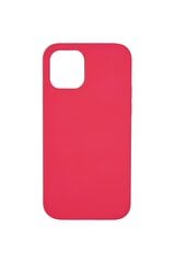 Silikoonist ümbris iPhone 12/12 Pro, roosa- Hot pink цена и информация | Чехлы для телефонов | kaup24.ee