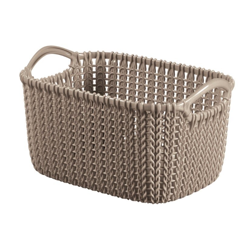 Korv kootud Curver KNIT, 25x17,5x14 cm hind ja info | Hoiukastid ja -korvid | kaup24.ee