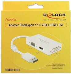 Delock 62655 цена и информация | Адаптеры и USB-hub | kaup24.ee