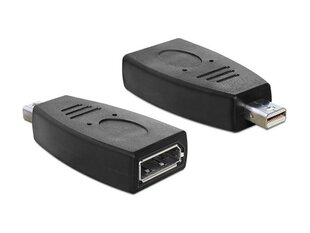 Delock 65238, Мini DisplayPort - DisplayPort цена и информация | Адаптеры и USB-hub | kaup24.ee