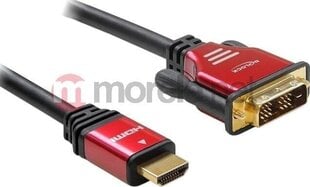 Delock 84342, HDMI/DVI-D, 2 m цена и информация | Кабели и провода | kaup24.ee