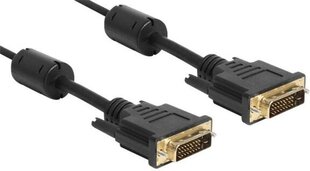 Delock 83190, DVI-D, 2 м цена и информация | Кабели и провода | kaup24.ee