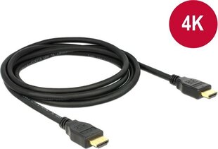 Delock 84713, HDMI, 1 м цена и информация | Кабели и провода | kaup24.ee