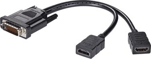Delock 65280, DMS-59/HDMI, 20 см цена и информация | Кабели и провода | kaup24.ee