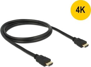 Delock 84752, HDMI, 1 м цена и информация | Кабели и провода | kaup24.ee