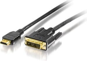 Equip 119323, HDMI/DVI-D, 3 м цена и информация | Кабели и провода | kaup24.ee