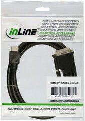 Cablexpert videokaabel HDMI-DVI-D Single-link, 1,8 m, must цена и информация | Кабели и провода | kaup24.ee