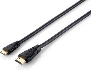 Equip 119306, HDMI/Mini HDMI, 1 м цена и информация | Кабели и провода | kaup24.ee