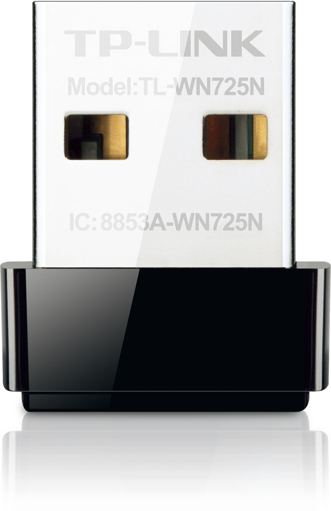 WiFi adapter TP-Link TL-WN725N, 802.11b/g/n, 150Mbps цена и информация | Ruuterid | kaup24.ee