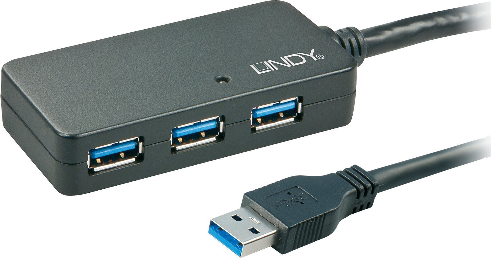 Kaabel USB3 EXTENSION HUB 10M/ACTIVE 43159 LINDY цена и информация | USB jagajad, adapterid | kaup24.ee