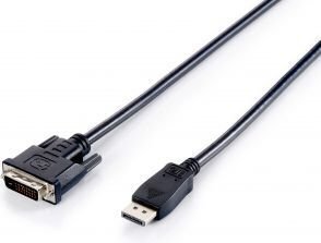 Equip 119336, DP/DVI-D, 2 м цена и информация | Кабели и провода | kaup24.ee