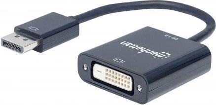 Manhattan DisplayPort 1.2a / DVI-D 24+1 akt. 23cm цена и информация | USB jagajad, adapterid | kaup24.ee