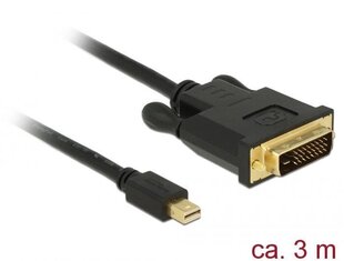 Delock 83990, Mini DP/DVI-D, 3 m цена и информация | Кабели и провода | kaup24.ee