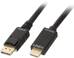 Lindy 36923, DP/HDMI, 3 m hind ja info | Kaablid ja juhtmed | kaup24.ee